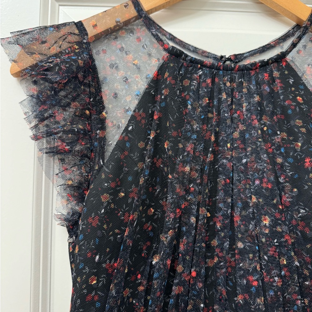 MELLODAY Flutter Sleeve Dress / Nordstrom Gown / Small